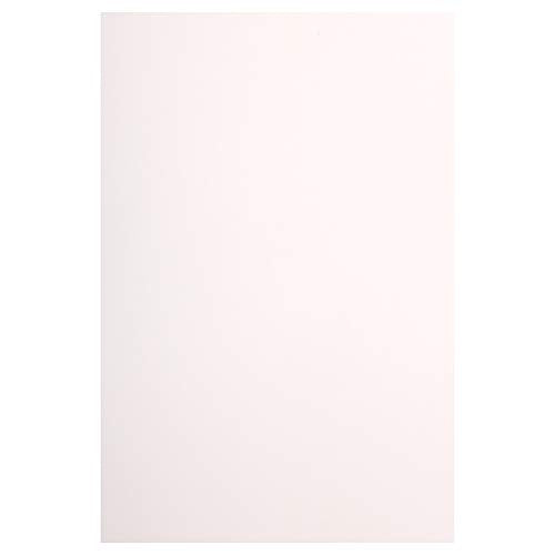 JAM PAPER Strathmore 24lb Paper - 90 GSM - 6 x 9 - Bright White Wove - 100 Sheets/Pack