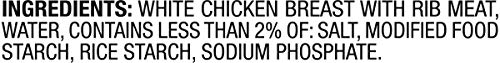 Swanson Premium White Chunk Chicken Breast, 12.5 oz. Can - Pack of 4