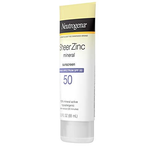 Neutrogena Sheer Zinc Dry-Touch SPF 30 Sunscreen