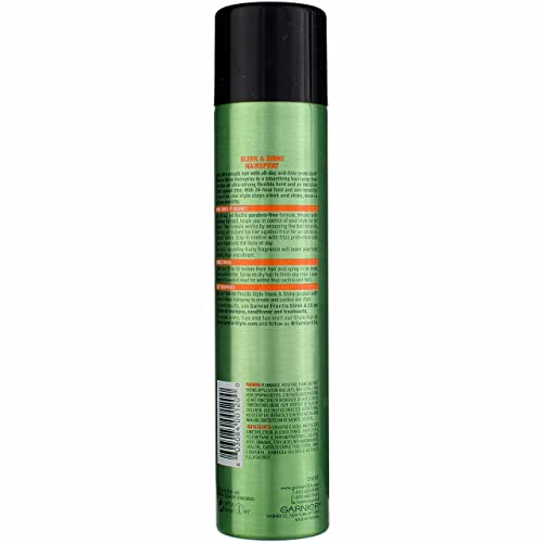 Garnier Fructis Style Anti-Humidity Hairspray Sleek & Shine 8.25 oz (Pack of 3)
