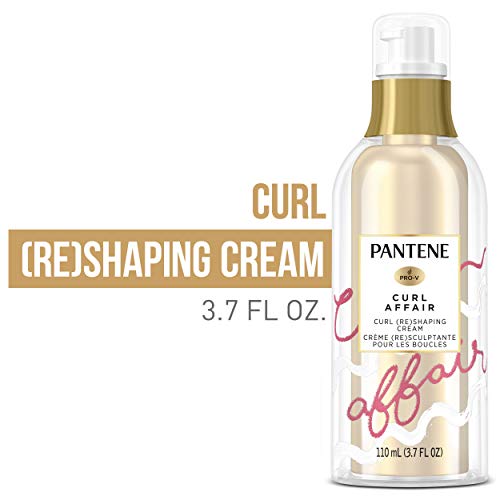 Pantene Sulfate Free Curl Affair Curl (Re) Shaping Cream w/Blackcurrant, 3.7 oz, 2.904 Fl oz