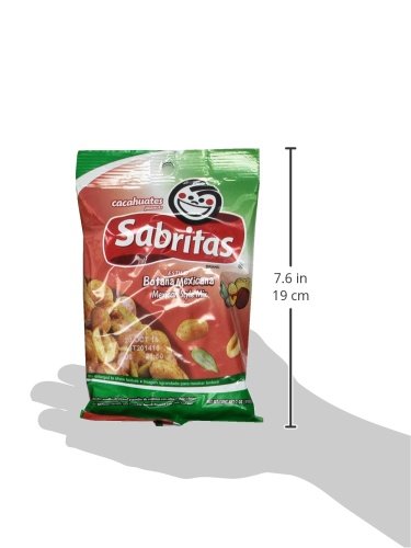 Sabritas Mexican Style Mix Peanut, 7-Ounce (Pack of 6)