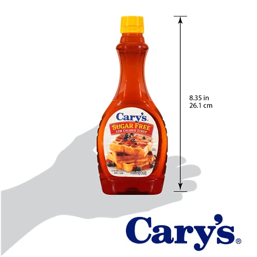 Cary's Syrup, Sugar Free, 24 Ounce (Pack of 12)