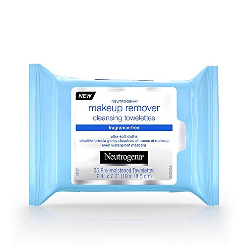 Neutrogena Make-Up Remover Cleansing Towelette, Fragrance-Free 25 ea (Pack of 9)