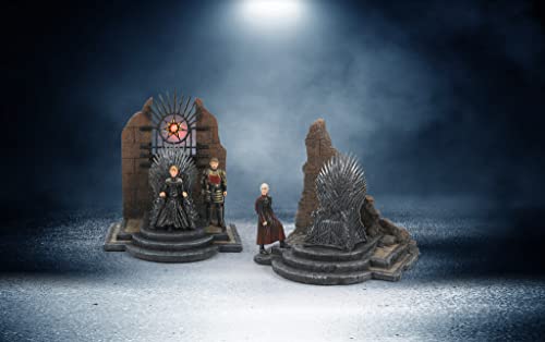 Department 56 Game of Thrones Village Accessories Cersei and Jaime Lannister Figurine, 6.89 Inch, Multicolor