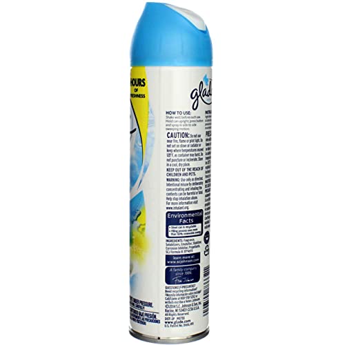 Glade Aerosol Spray, Clean Linen, 8 Ounce