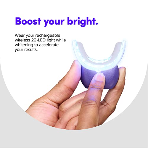 SmileDirectClub Teeth Whitening Kit with LED Light Gel Pens Professional Strength Hydrogen Peroxide