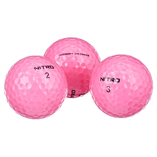 Nitro Pink Golf Balls