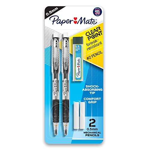 Paper Mate Clearpoint Break-Resistant Mechanical Pencils