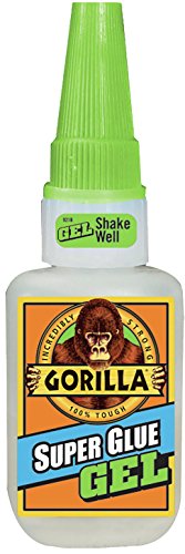 Gorilla Super Glue Gel, 15 Gram, Clear, (Pack of 10)