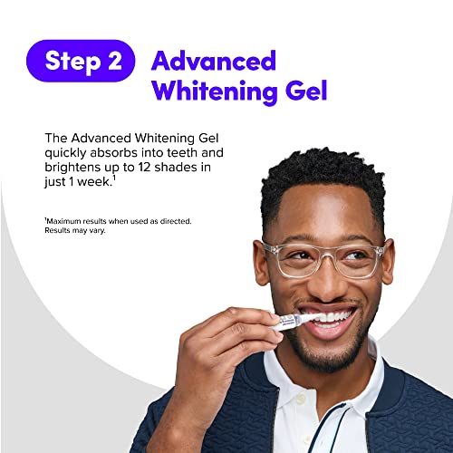 SmileDirectClub Pro Teeth Whitening Gel System with LED Light Professional Strength
