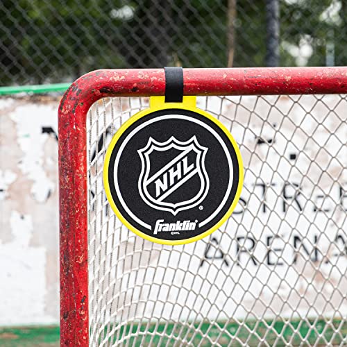 Franklin Sports Hockey Shooting Targets - NHL - 4 Knock Out Targets with Goal Attachments