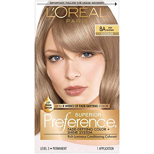 Pref Haircol 8a Size 1ct L'Oreal Preference Hair Color Ash Blonde #8a