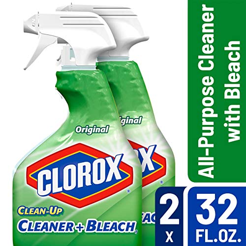 Clorox Clean-Up, All Purpose Cleaner Spray Bottle, 32 Fl Oz, Pack of 2