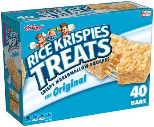 Rice Krispies the Original Treats Crispy Marshmallow Cereal Bars (Pack of 4)
