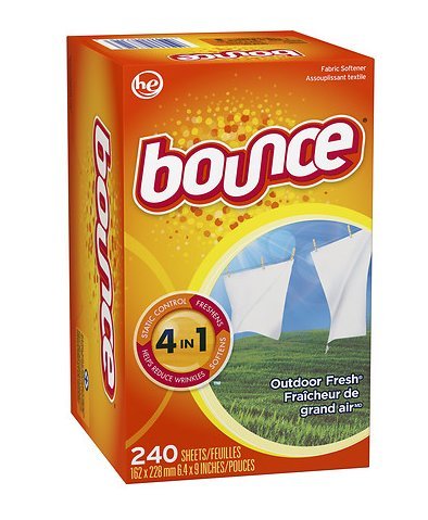 Bounce Fabric Softener long lasting freshness Outdoor Fresh 240.0 ea(2pack)