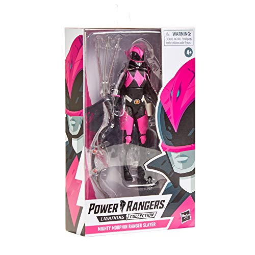Power Rangers Lightning Collection Mighty Morphin Ranger Slayer 6-Inch Premium Collectible Action Figure with Accessories Inspired by Shattered Grid