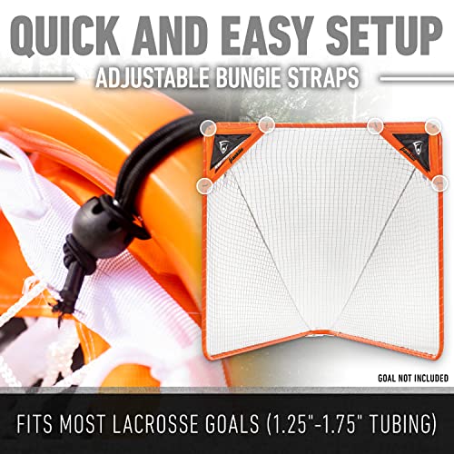 Franklin Sports Lacrosse Shooting Targets - Lax Goal Corner Shooting Target Nets - Lacrosse Shooting Practice Training Aid for Kids + Adults - 2 Targets