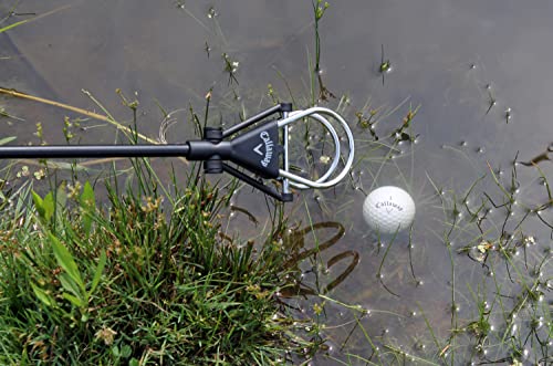Callaway Golf Ball Retriever for Water, Telescopic with Dual-Zip Headcover