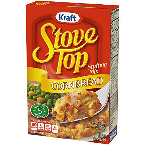 Stove Top Cornbread Stuffing Mix (6 oz Boxes, Pack of 12)