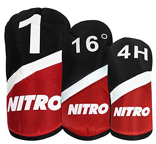 Nitro Golf- Blaster 13 Piece Complete Set with Bag Graphite/Steel Uniflex