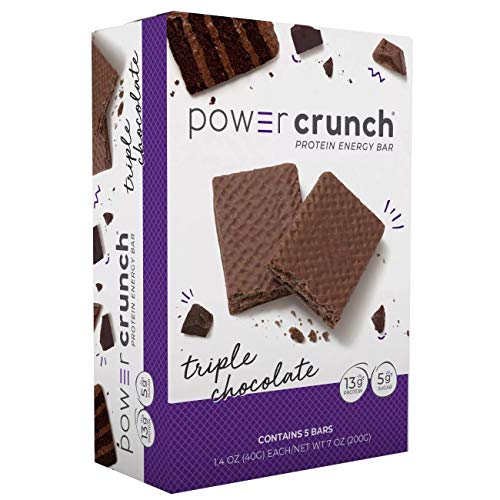Power Cruch, Triple Chocolate 5 Count by Power Crunch
