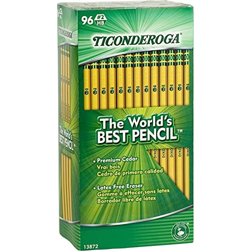 Ticonderoga® Woodcase Pencils, Pack Of 96 Pencils